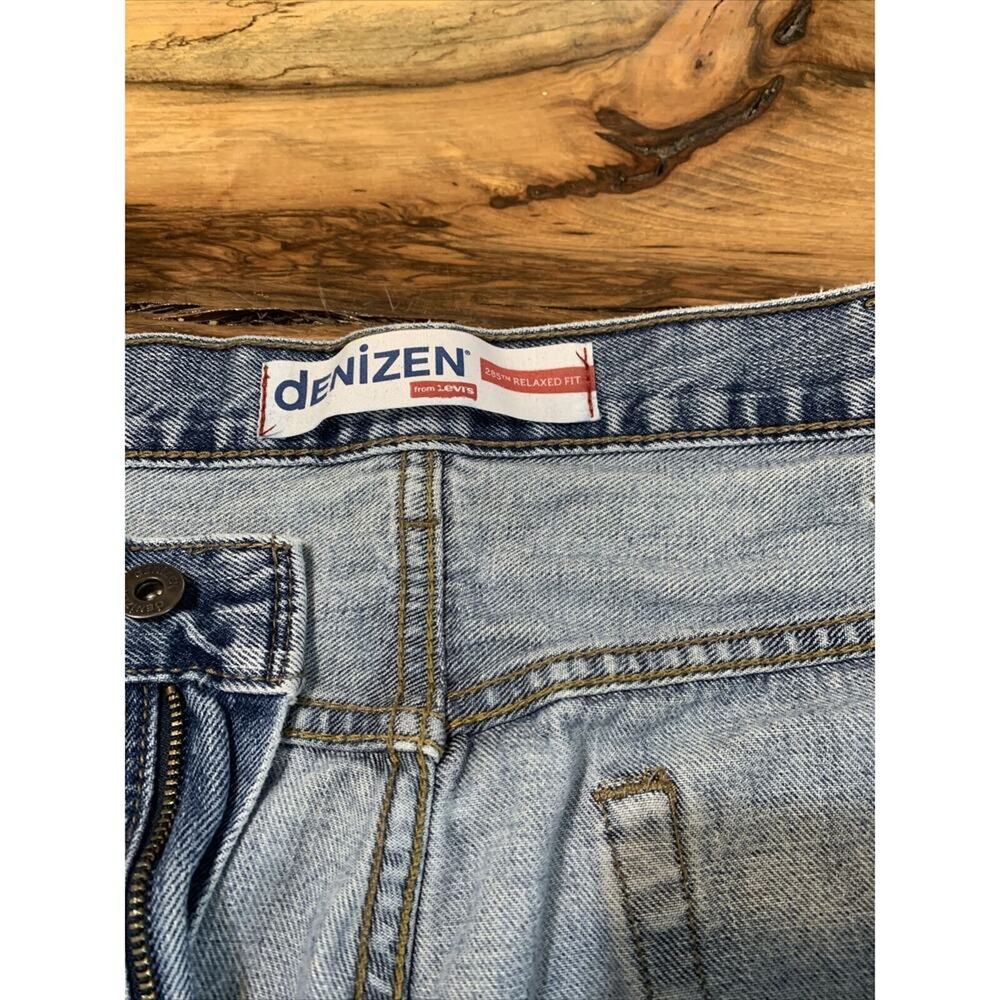 Denizen Levi's 285 Men's Size 42 X 32 Relaxed Fit Jeans Medium Wash Cotton Blue